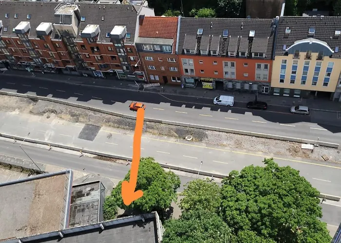 2-zimmer 4 Person, Balkon, Parkplatz Lejlighed *