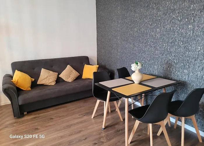 2-zimmer 4 Person, Balkon, Parkplatz Lejlighed *